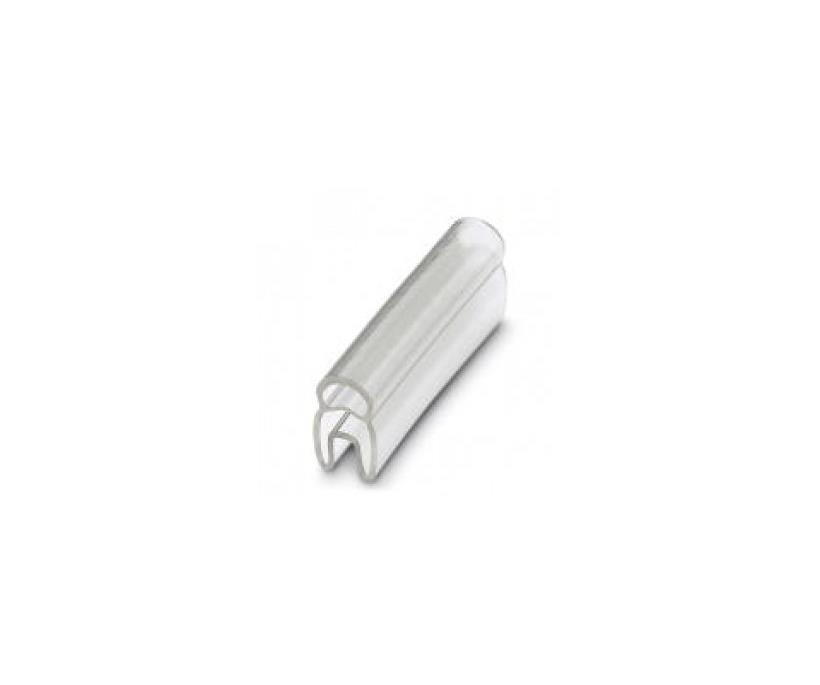 Conductor marker carrier, transparent, cable diameter range: 1.5mm - 2.5mm, lettering field size: 23